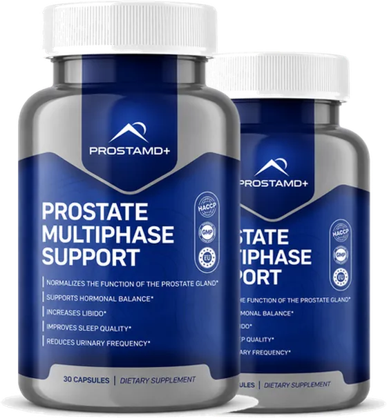 2 bottles of ProstaMD+ capsules